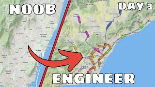 I made the BARCELONA METRO 1000x more efficient! (Nimby Rails)