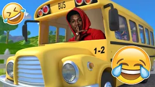 NBA Youngboy "The wheels on the bus go round and round meme"
