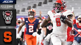 North Carolina State vs. Syracuse Full Game Replay | 2020 ACC Football