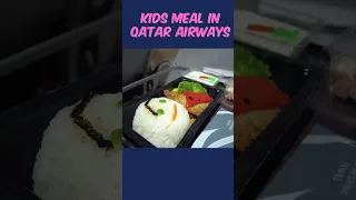 Kids Meal Qatar Airways 🇶🇦 #TravelVlog #Travel #Qatar #Food