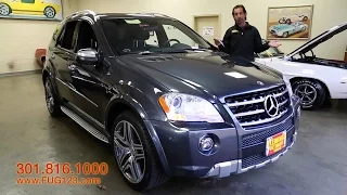 2010 Mercedes ML63 AMG for sale with test drive, driving sounds, and walk through video