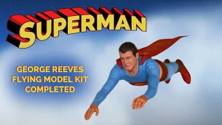 George Reeves Flying Superman Model