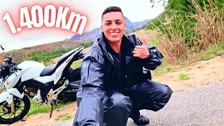 Ep.22 - Deu ruim no Hotel - Viagem de Moto - SP x BA de Cb Twister 250f