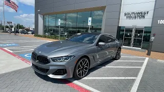 2023 BMW 850i in Skyscraper Grey Metallic