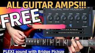 BEST FREE plugin for Guitar  | HOW TO USE Neural Amp Modeler | SOUND TEST