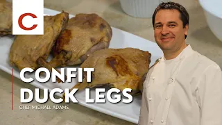 Confit Duck Legs | Chef Michael Adams | Tips & Techniques