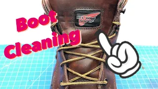Red Wing Boots Cleaning