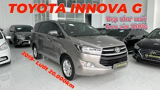 Toyota Innova g 2019 - Lướt 20.000km Sơn zin 100% đẹp như mới - Auto Sài Gòn 24/02/23