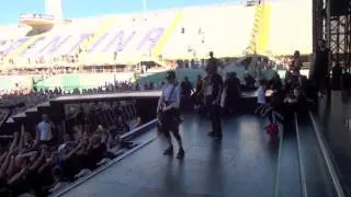 Madonna Moment in Florence during Soundcheck