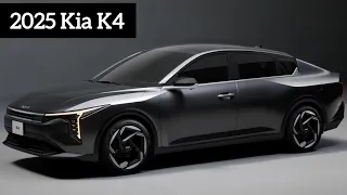 All-New 2025 Kia K4 first look // A compact sedan like never before! // USA Upcoming Cars