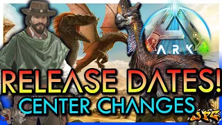 ARK CENTER & SCORCHED EARTH Release Dates! Shasta Missing! Build New Games Within Ark! Dino FPS!