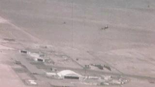 M2-F3 Lifting Body Glide Flight over Edwards AFB