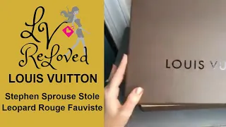 Fabulous Sprouse Stole Unboxing Louis Vuitton Vintage Reveal
