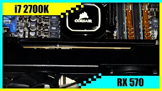 i7 2700K + RX 570 4GB Gaming PC in 2022 | Tested in 7 Games