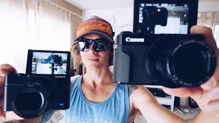 Best Vlogging Camera 2016 -  Canon g7xii vs Sony rx100iv - Best youtube camera
