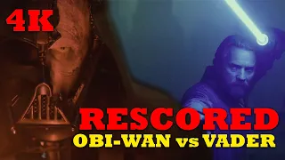 Obi-Wan vs. Darth Vader - RESCORED (4k) - Final Duel