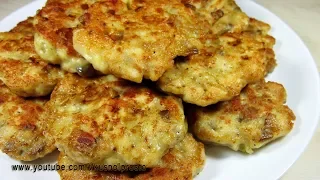 Рубленные КУРИНЫЕ КОТЛЕТЫ с грибами / быстро и очень вкусно!