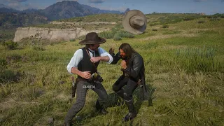 Arthur Morgan has schizophrenia...