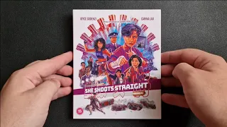 SHE SHOOTS STRAIGHT (Eureka Classics) Special Edition Blu-ray Unboxing