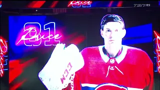 Carey Price Is Welcomed Back By The Montreal Faithful