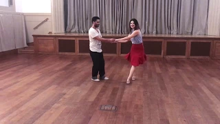 The Sugar Push | Improvers Lindy Hop with Sharon & Josh | The Wednesday Club 22nd November 2017