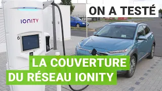 Traverser l'Europe avec le réseau Ionity en Hyundai Kona