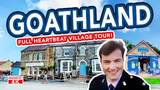 GOATHLAND - Full tour of Goathland, Whitby [Heartbeat Aidensfield, Harry Potter Hogsmeade]