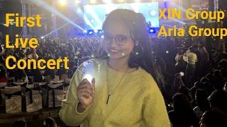 XIN concert/ Aria concert in India/ First consert