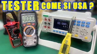 MULTIMETER TESTER DMM HOW TO USE IT?