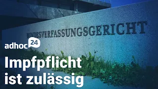 Impfpflicht ist zulässig / Mohren-Apotheke wird umbenannt / Cannabis aus Sachsen-Anhalt