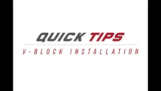 Quick Tips - Installing the TacSol V-Block for the 10/22 onto the 10/22® receiver.