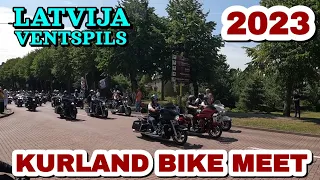 KURLAND BIKE MEET 2023 / VENTSPILS, LATVIA / PARADE OF MOTORBIKES