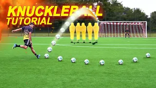 How to shoot a Knuckleball Free Kick - Tutorial by Tim | freekickerz