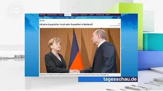 Немецкие СМИ: Встреча с Путиным в Милане будет прохладной