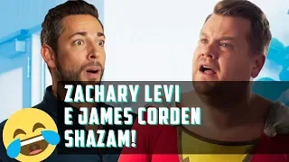 SHAZAM DÁ PODERES A JAMES CORDEN (LEGENDADO)