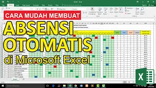 Cara Mudah Membuat Absensi Otomatis di Excel