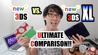 NEW 3DS vs. NEW 3DS XL - Ultimate Comparison!