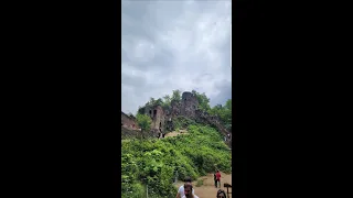 IRAN, Gilan Province Heights, Rudkhan Castle, Iranian Castle Tour, IRAN Jungle Castle walking tour