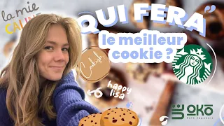 JE TESTE LES MEILLEURS COOKIES : FAST FOOD VS PÂTISSERIES (la définition du bonheur :))