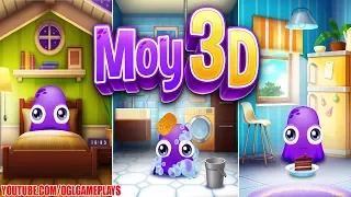 Moy 3D - My Virtual Pet Game Gameplay (Android iOS)