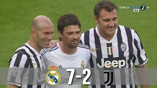 Real Madrid Legends (Zidane, Figo, R. Carlos,Seedorf ) vs Juventus (Nedved, Davids,Vieri)