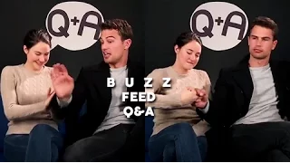 Shailene Woodley & Theo James - Buzz Feed Q&A (March 14, 2016)