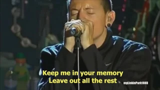 Linkin Park - Leave Out All The Rest Live [Lyrics]