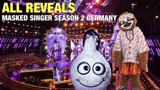 All Reveals Masked Singer Germany | Season 2