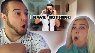 Gabriel Henrique - I Have Nothing (Whitney Houston) | COUPLE REACTION VIDEO