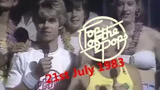 Top of the Pops Chart Rundown - 21st July 1983 (Jimmy Savile & Pat Sharp)