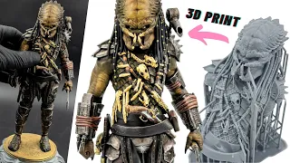 Predator Figure Painting | 3d printed on Elegoo Mars 2 | Gambody