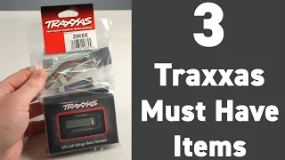 Top 3 Items for your Traxxas R/C