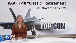 RAAF F18 "Classic" Retirement TV News Items 2021