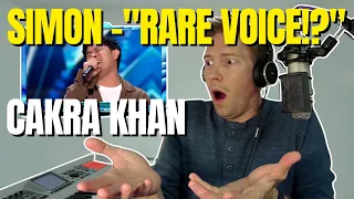 20 Year+ Vocal Coach Reacts - CAKRA KHAN - AGT RARE VOICE!?